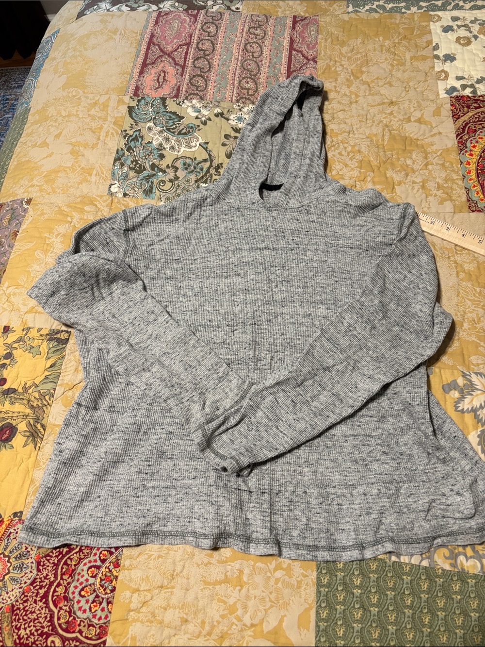 Cozy Light Gray Hooded Pullover-Unisex